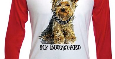 Camiseta Hombre manga larga yorkshire bodyguard