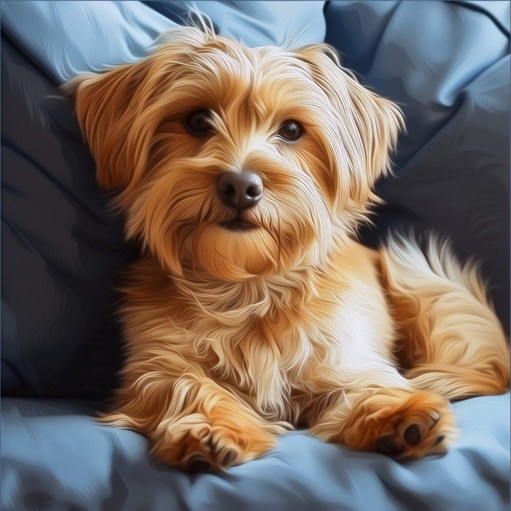 golddust yorkshire terrier